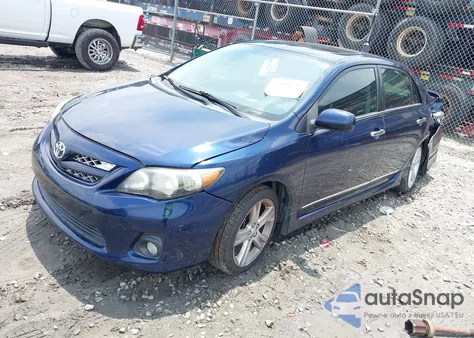 2013 Toyota Corolla S из США, поврежденный, VIN 5YFBU4EE1DP165334